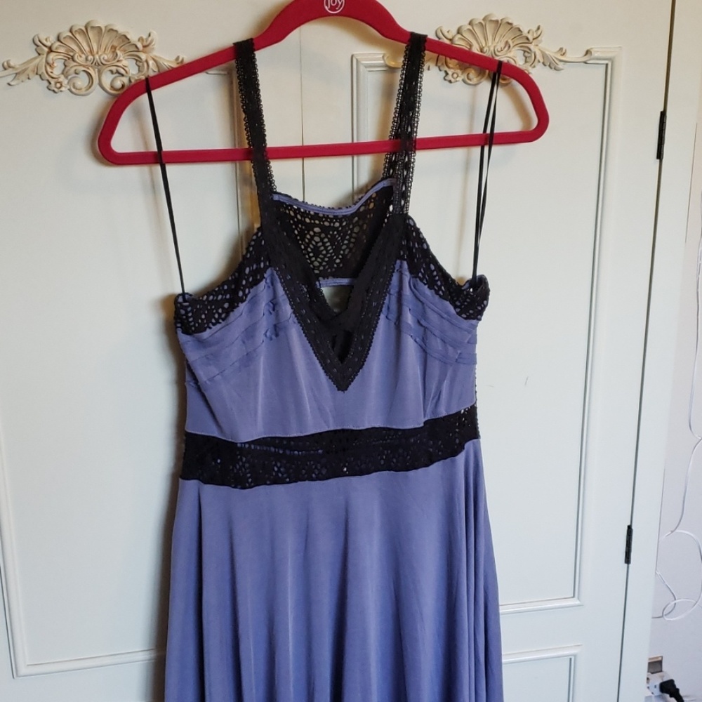 New! Free People Crochet Back Dress Size Medium